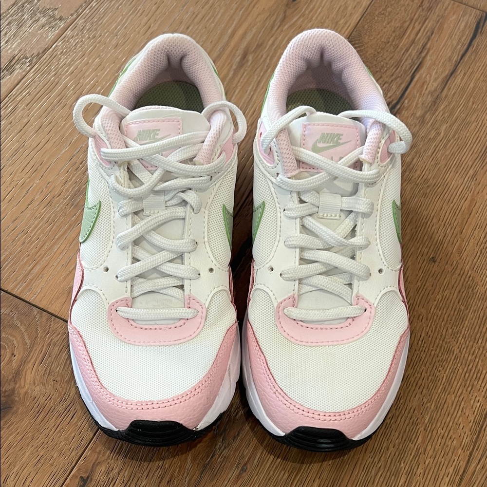 Nike White and Pink Athletic Shoes